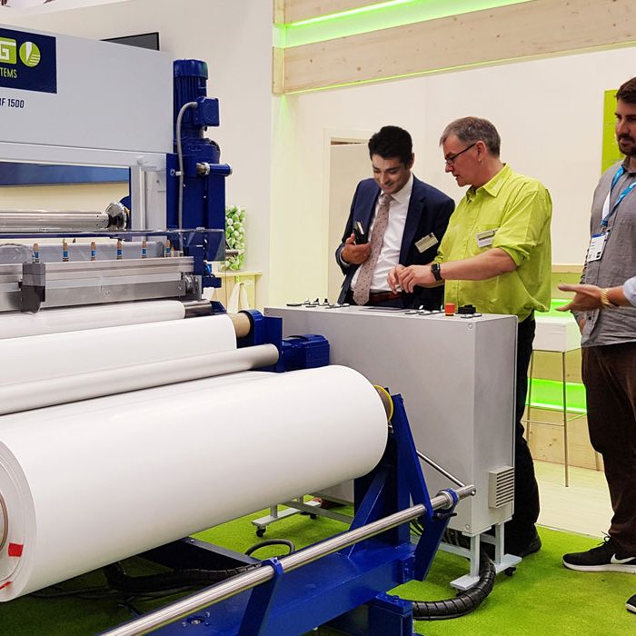 Josting Ligna Messestand RollCut-Master RF 1500